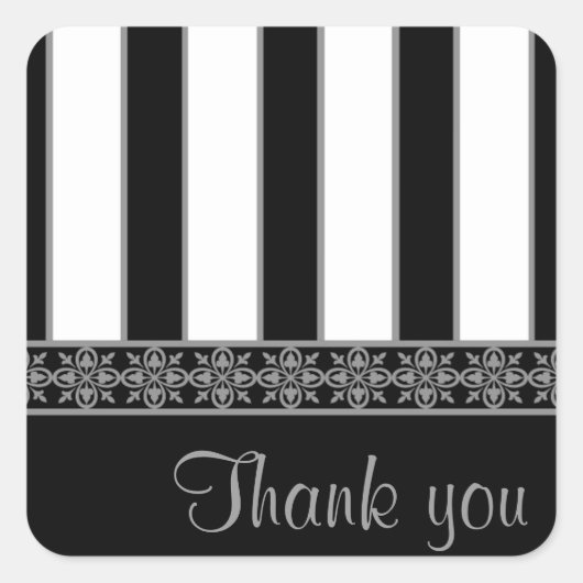 Sticker Carré Merci (Devant)