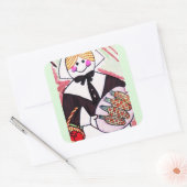 STICKER CARRÉ MERCI (Enveloppe)