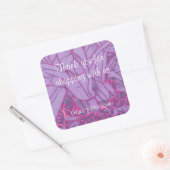 Sticker Carré Merci (Enveloppe)