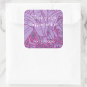 Sticker Carré Merci (Sac)