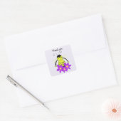 Sticker Carré Merci Abeille Capricieuse (Enveloppe)
