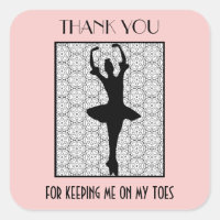 Merci Ballerina Pour M'Avoir Gardée Sur Les Orteil