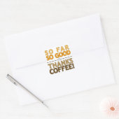Sticker Carré Merci Coffee (Enveloppe)