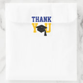 Sticker Carré Merci de la marine et de l'or (Sac)