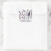 Sticker Carré Merci de lavande (Sac)