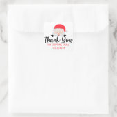 Sticker Carré Merci pour Shopping Small (Sac)