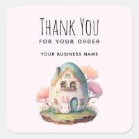 Merci pour votre commande Pink Pastel Bunny & Mais
