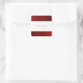 Sticker Carré Merci Ruby Red Faux Glitter (Sac)
