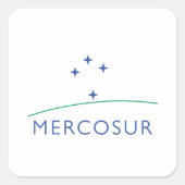 Sticker Carré Mercosur (Devant)