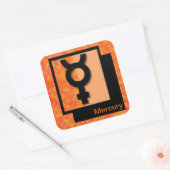 Sticker Carré Mercure (Enveloppe)
