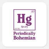 Sticker Carré Mercure (Devant)