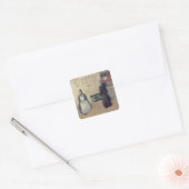 Sticker Carré Mère et enfant, 1903 (Enveloppe)