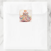 Sticker Carré MÈRE GINGER Ballet Casse-Noisette (Sac)