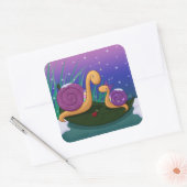 Sticker Carré Mère Snail et Tilly (Enveloppe)