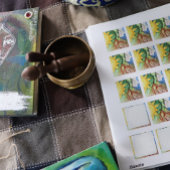 Sticker Carré Mère Terre Déesse Gaia