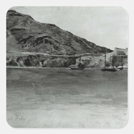 Sticker Carré Mers El-Kebir, Algérie (Devant)