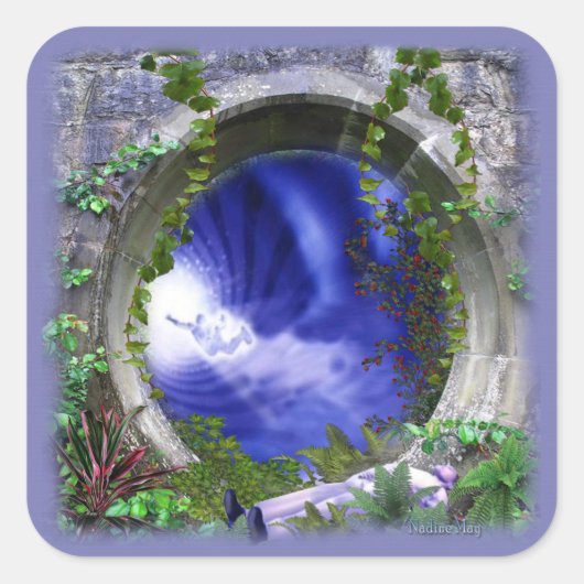 Sticker Carré Mes rêves (Devant)