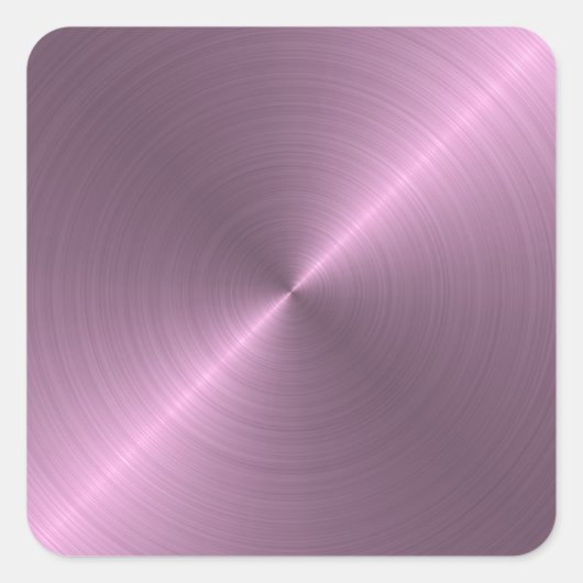 Sticker Carré Métallique pourpre (Devant)