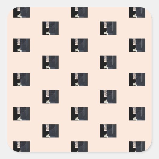 Sticker Carré métaphore_14_intersections_2 (Devant)