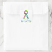 Sticker Carré Metastatic Breast Cancer Advocate White (Sac)