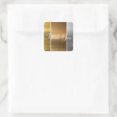 Sticker Carré Métaux broyés (Sac)