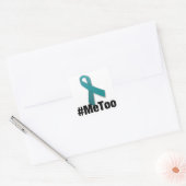 Sticker Carré #MeToo Conception avec ruban (Enveloppe)