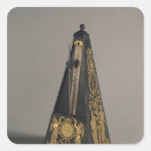 Sticker Carré Métronome pyramidal, 1815 (Devant)