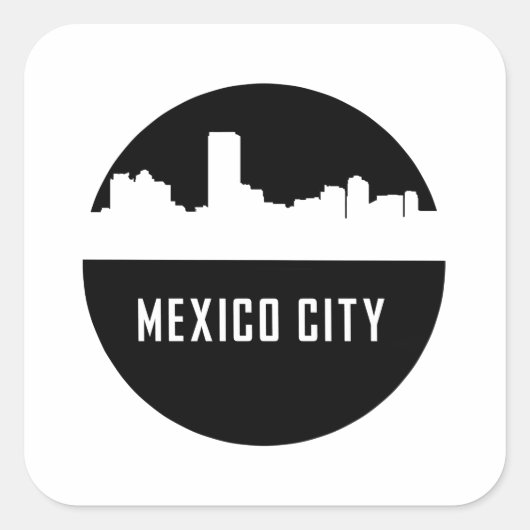 STICKER CARRÉ MEXICO (Devant)