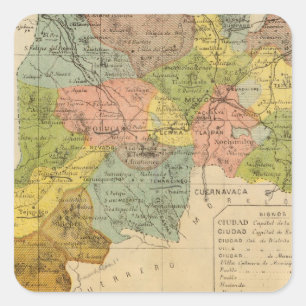 Sticker Carré Mexique