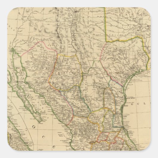 Sticker Carré Mexique 8 (Devant)