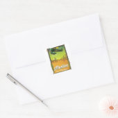Sticker Carré Mexique dans l'aventure ! (Enveloppe)