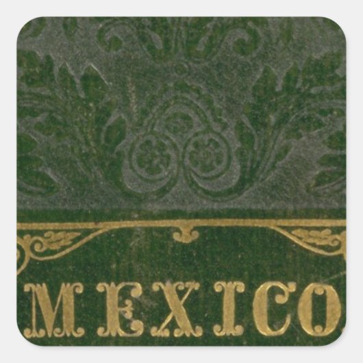 Sticker Carré Mexique et Guatemala (Devant)