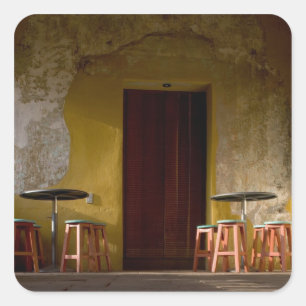 Sticker Carré Mexique, Oaxaca, balcon de l'après-midi