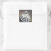 Sticker Carré Michelangelo - La Pieta (Sac)