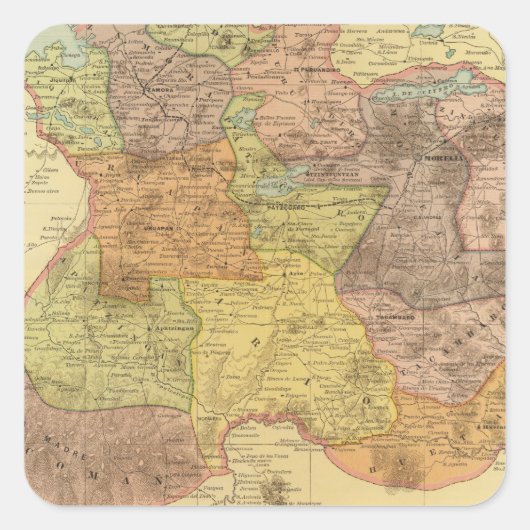 Sticker Carré Michoacan (Devant)