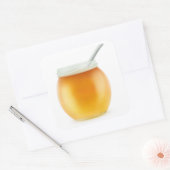 Sticker Carré Miel (Enveloppe)