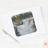 Sticker Carré Mighty Athabasca – Cascade de Jasper (Enveloppe)