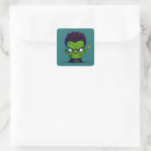 Sticker Carré Mignon Frankenstein (Sac)