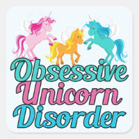 Mignonne Trouble Obsessionnel Unicorne
