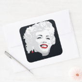 Sticker Carré Miki Marilyn (Enveloppe)