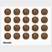 Sticker Carré Mimbres Warrior (Feuille)