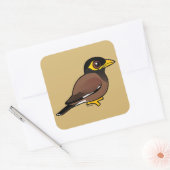 Sticker Carré Mina commune Birdorable (Enveloppe)