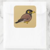 Sticker Carré Mina commune Birdorable (Sac)