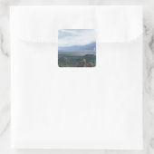 Sticker Carré Minas Tirith en vue (Sac)