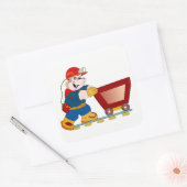 Sticker Carré Miner (Enveloppe)