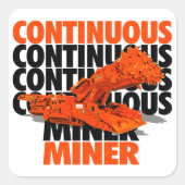 STICKER CARRÉ MINEUR CONTINUE (Devant)