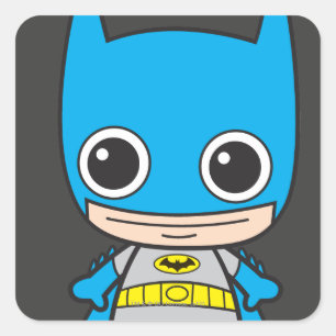 Sticker Carré Mini Batman