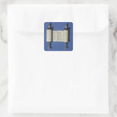 Sticker Carré Miniature Torah Scroll, 1765 (Sac)