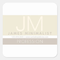 Minimaliste moderne | Taupe Tons Terre