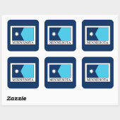 Sticker Carré Minnesota (Feuille)
